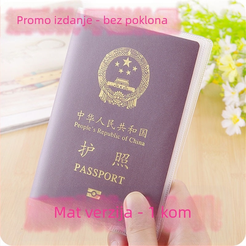 Zaštitni etui za putovnicu, PU materijal, sklopivi, japanskog stila