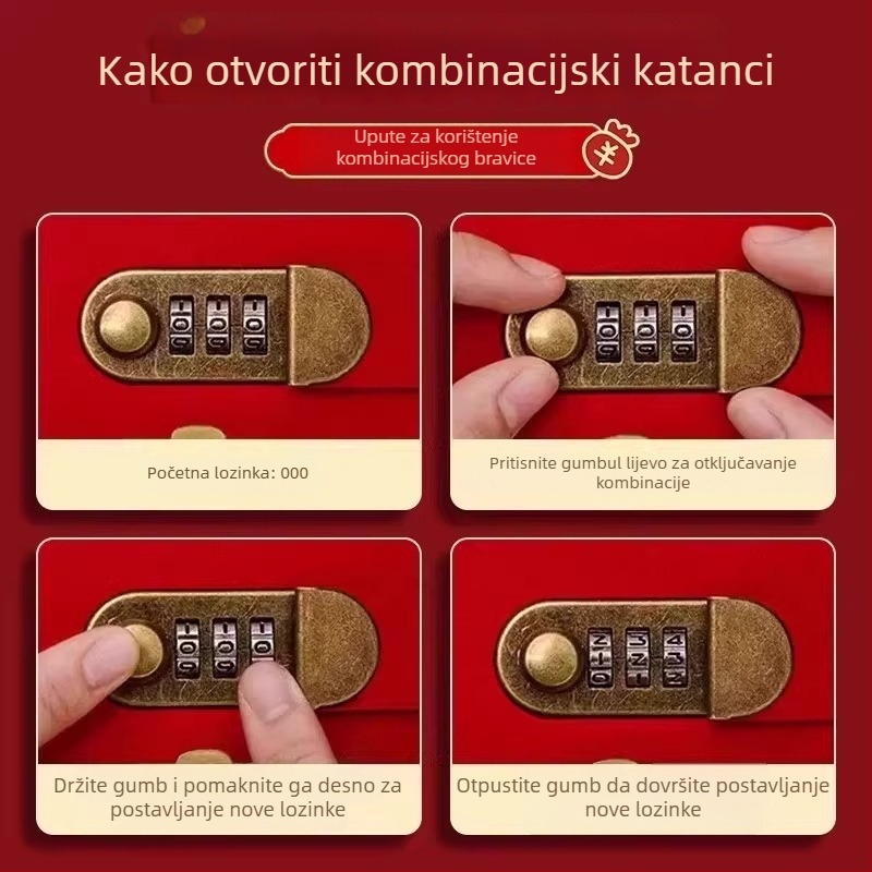 Držač bankovne knjižice s ključem – umjetna koža, organizator za bankovnu knjižicu i čekove, model Cd dj, marka Full chain, šifra proizvoda Get rich money book