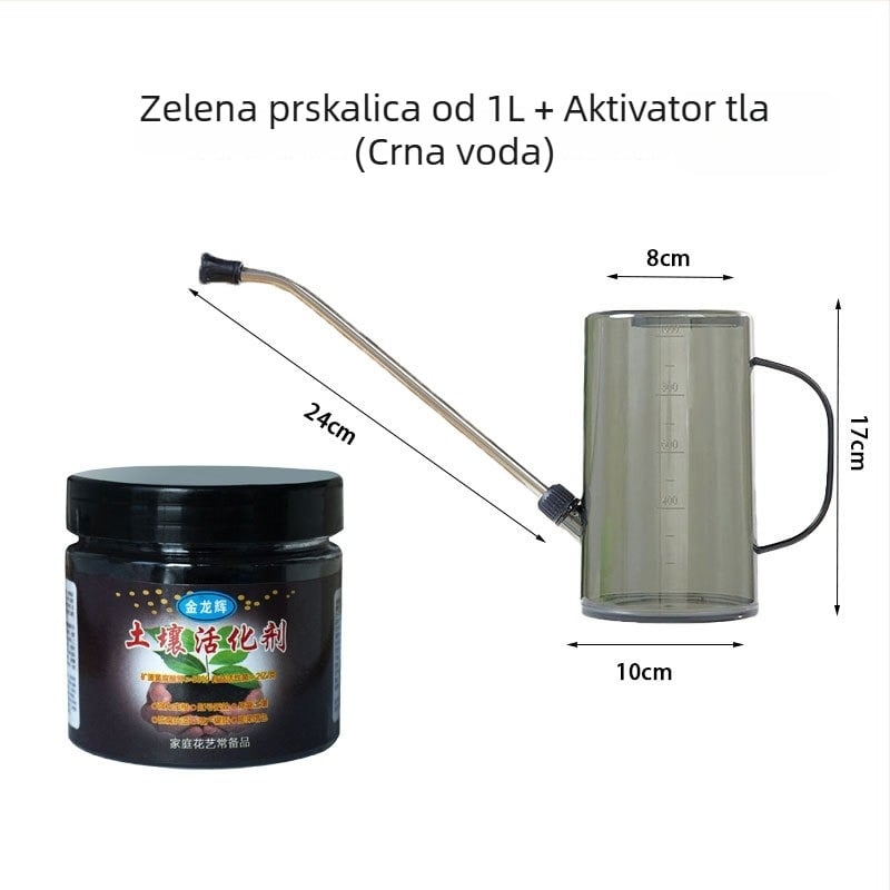 Kantica za zalijevanje s dugim izlazom za kućno vrtlarstvo; raspršivač (Tip: kanta/zalijevanje/tuš; Kapacitet: vidi detalje; Materijal: Drugo)