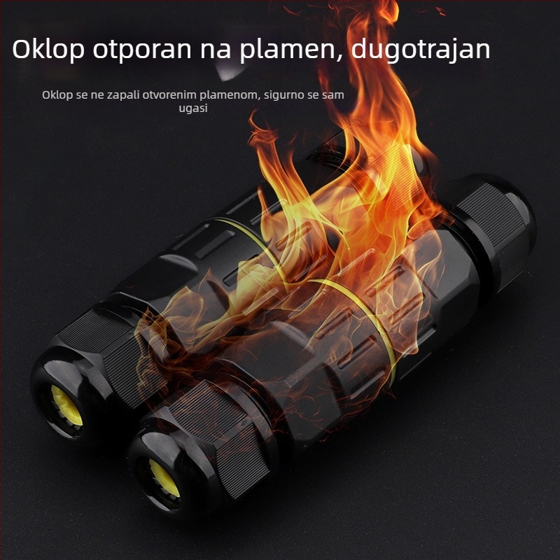 Vodootporni adapter terminal blok, industrijska vanjska upotreba, otporan na visoke temperature (interfejs: kopča)