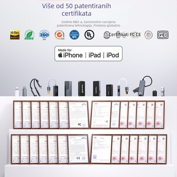 FG01 RJ45 ekranirani Cat5e mrežni konektor, pravolinijski, dvostruki priključak