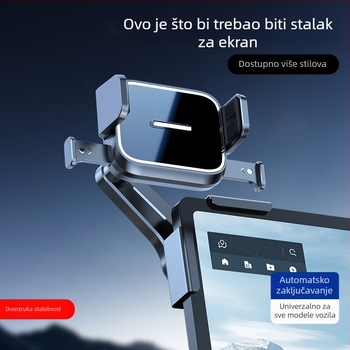 Zhenyu univerzalni držač za navigaciju u automobilu s Snap-on za zaslon središnje konzole, prilagodljiv