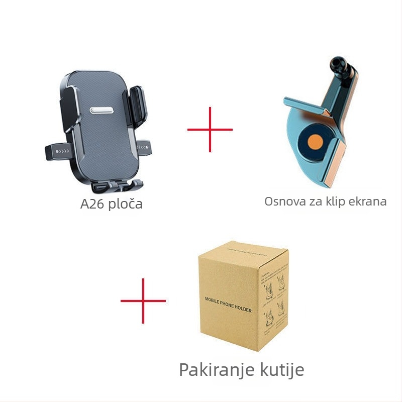 Zhenyu univerzalni držač za navigaciju u automobilu s Snap-on za zaslon središnje konzole, prilagodljiv