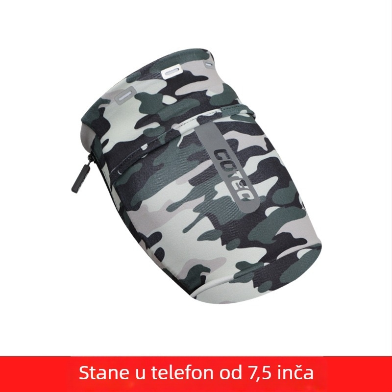 Unisex držač telefona na nadlakticu za trčanje i vanjske aktivnosti, lagani poliester