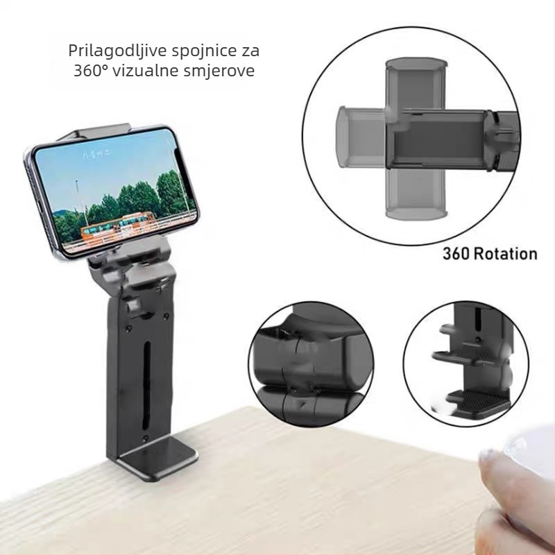 Stalak za telefon – plastični, univerzalni, prilagodba dostupna