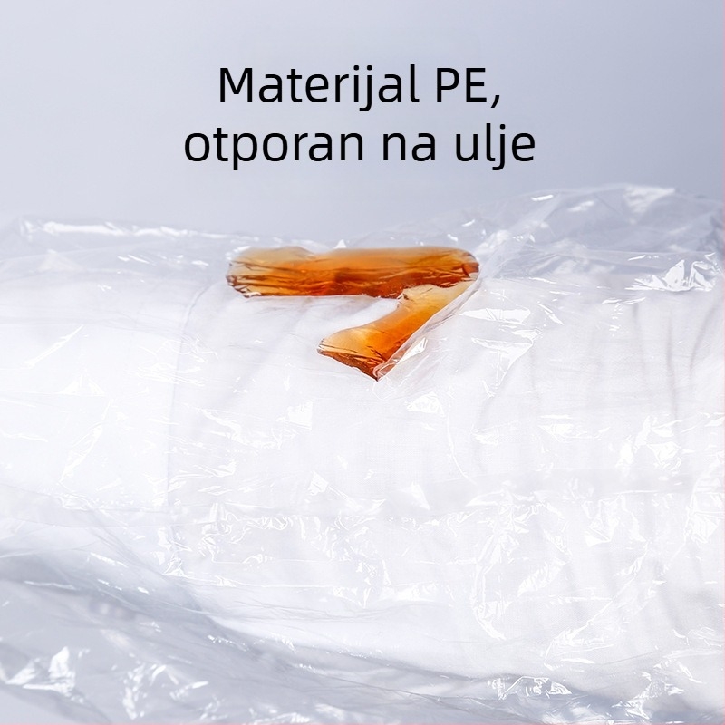 Jednokratni PE rukav za nadlakticu, vodootporni, za odrasle, moderan jednostavan stil, za lonac s rakovima