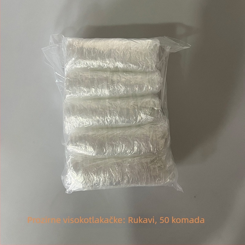 Jednokratni PE rukav za nadlakticu, vodootporni, za odrasle, moderan jednostavan stil, za lonac s rakovima