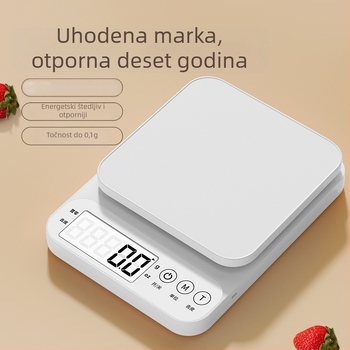 Elektronička kuhinjska vaga visoke preciznosti za pečenje i hranu, model 100