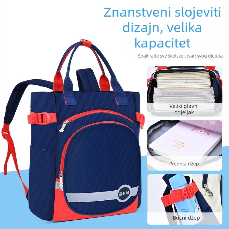 26 novi stil torbe za dopunske nastave za učenike, unisex, višenamjenska torba velikog kapaciteta, crossbody torba