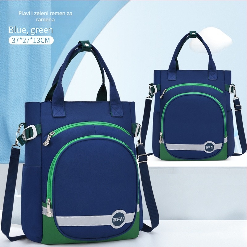 26 novi stil torbe za dopunske nastave za učenike, unisex, višenamjenska torba velikog kapaciteta, crossbody torba