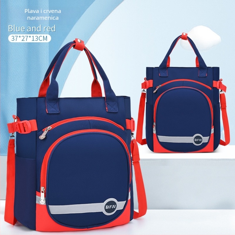 26 novi stil torbe za dopunske nastave za učenike, unisex, višenamjenska torba velikog kapaciteta, crossbody torba