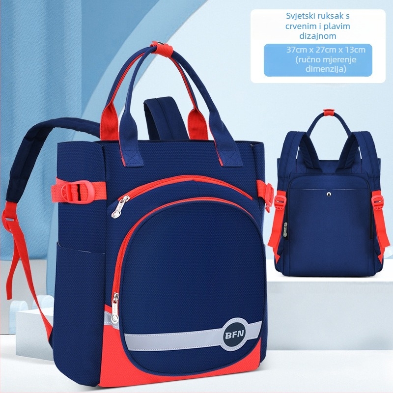 26 novi stil torbe za dopunske nastave za učenike, unisex, višenamjenska torba velikog kapaciteta, crossbody torba