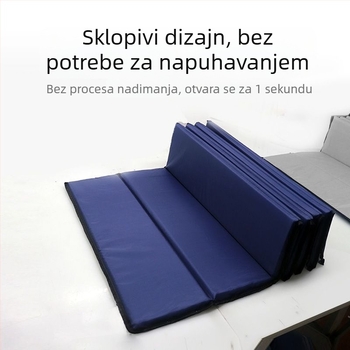 Auto montirana madrac za spavanje za jednu osobu, sklopiva u stražnji pretinac, univerzalna kompatibilnost, bez napuhavanja