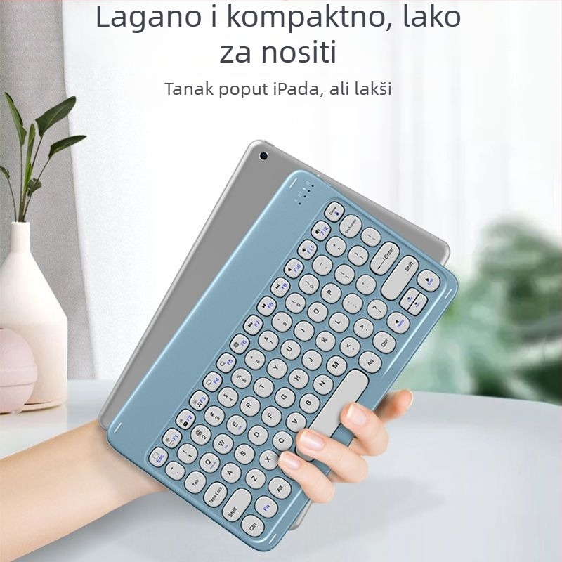 Bluetooth bežična tipkovnica s numeričkim blokom za tablete i telefone Apple, Huawei i Xiaomi