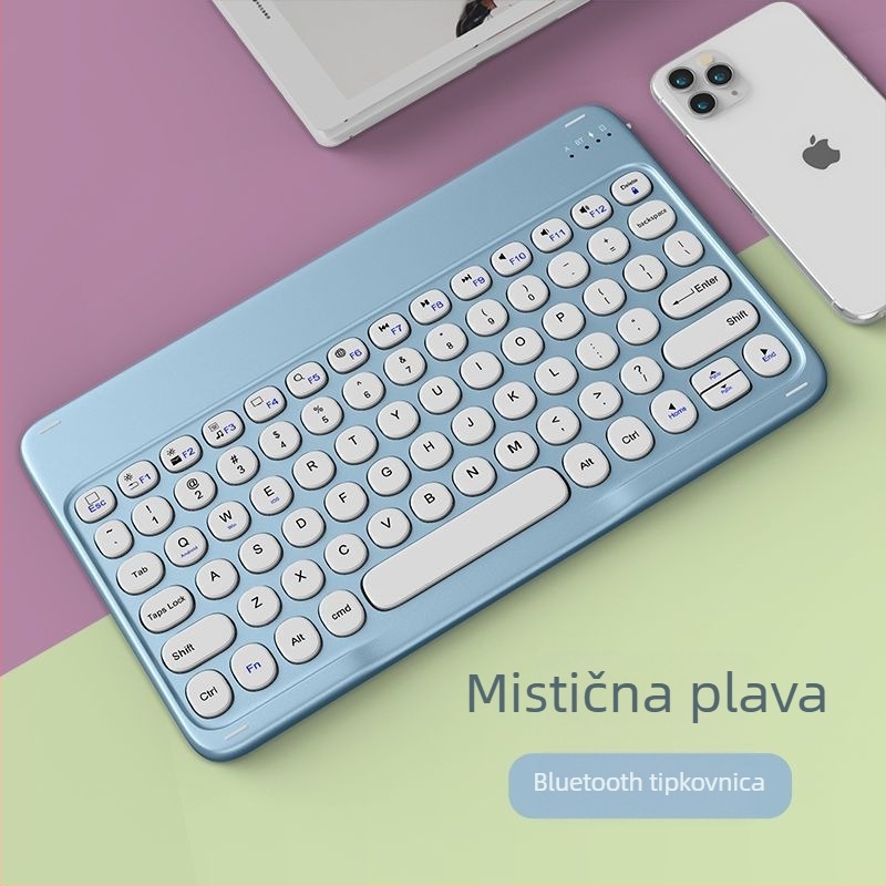 Bluetooth bežična tipkovnica s numeričkim blokom za tablete i telefone Apple, Huawei i Xiaomi