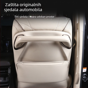 ALF40 Kožne stražnje naslonske jastučnice za Alphard/Vellfire – prednji, srednji i treći red, zaštita od prljavštine