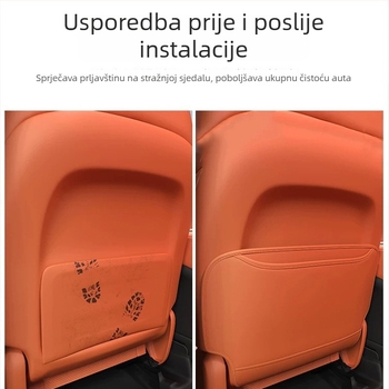 L6L7L8L9 zaštitnik stražnjeg naslona sjedala — Special, mikrovlaknasta koža, sve sezone, jednostavan stil.