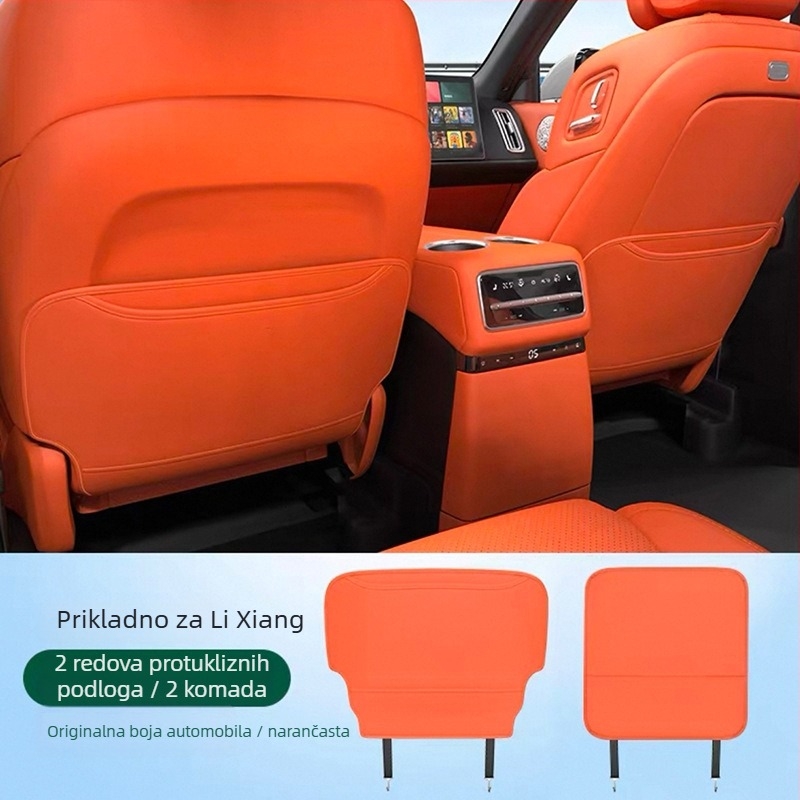 L6L7L8L9 zaštitnik stražnjeg naslona sjedala — Special, mikrovlaknasta koža, sve sezone, jednostavan stil.