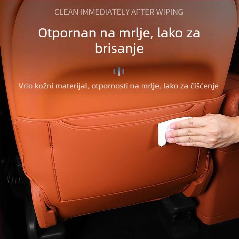 Zaštita stražnjeg sjedala – potpuno pokrivanje, koža, punilo od spužve, prilagođeni logotip, prilagođeno modelu automobila, otporno na habanje i ogrebotine