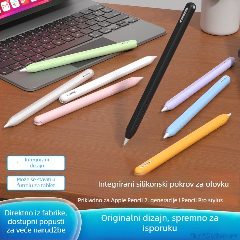 Only Billy jednodijelni silikonski zaštitni omotač za Apple Pencil 2. generaciju/Pro, kompatibilan s iPadom