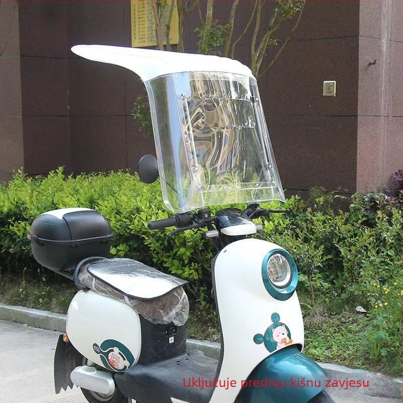 Sjenilo za prednje vjetrobransko staklo vozila — otporno na habanje, za električna vozila, motocikle i skutere