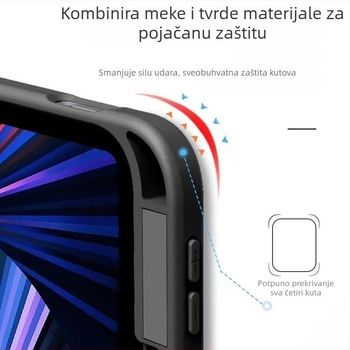 Akrilni zaštitni kućište s tri preklopa za iPad Pro 11 i 12,9 inča – Air67/Mini67