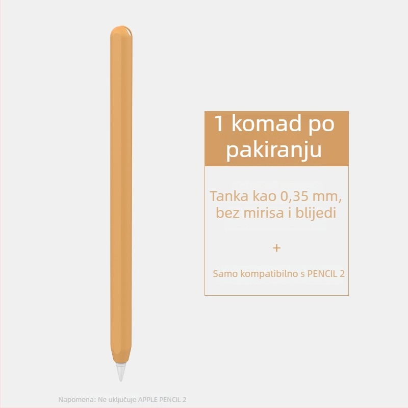 Silikonsko kućište za Apple Pencil 2. generacije – zaštita od pada, mekano kućište, sladak stil, magnetsko punjenje, mogućnost prilagodbe