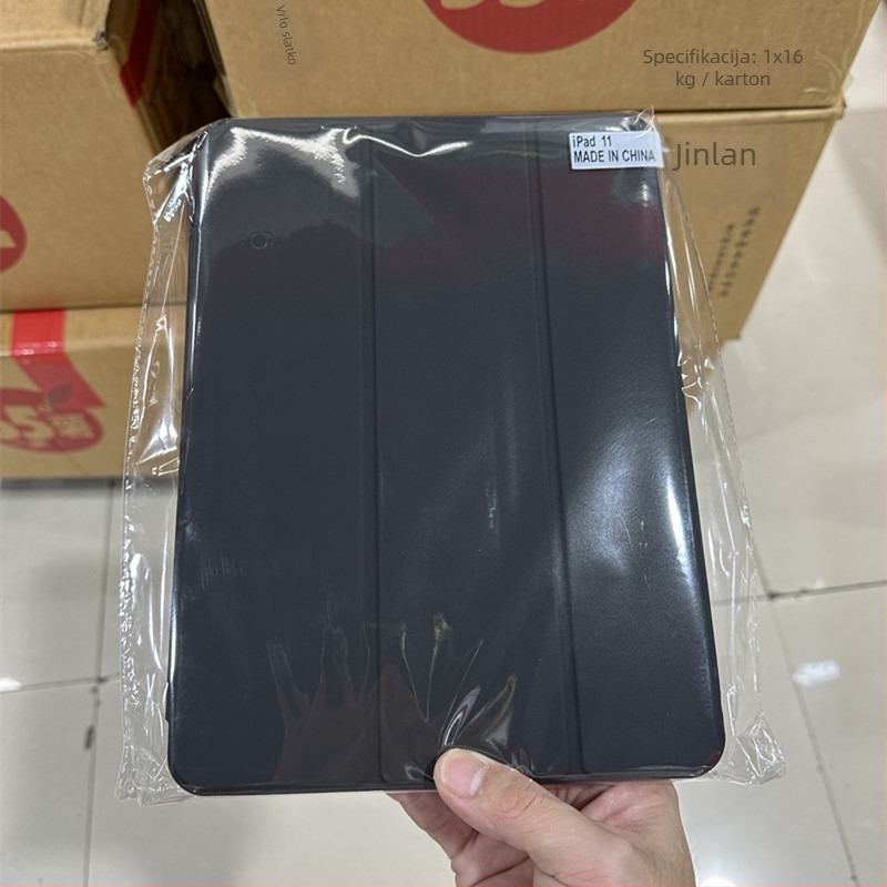 Kožno kućište za iPad s magnetskim dvostrukim klipom, funkcija spavanja, otporan na padove, kompatibilno s iPad Pro 11, Air 6 i Pro 13, 10.9 inča