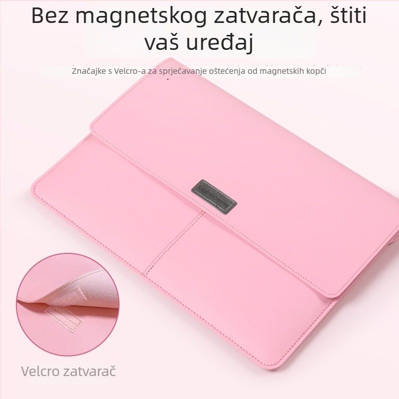 OLCK unutarnja torbica za MacBook Pro/Air i druge; materijali: umjetna koža, filc; tip: liner bag; kompatibilnost: MacBook Pro/Air i ostalo