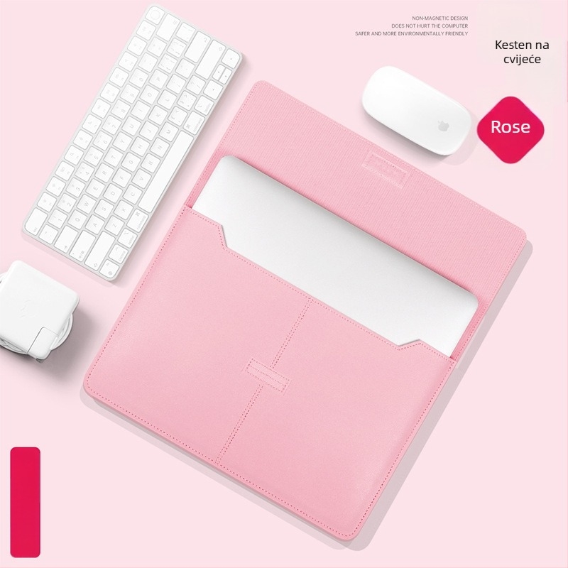 OLCK unutarnja torbica za MacBook Pro/Air i druge; materijali: umjetna koža, filc; tip: liner bag; kompatibilnost: MacBook Pro/Air i ostalo