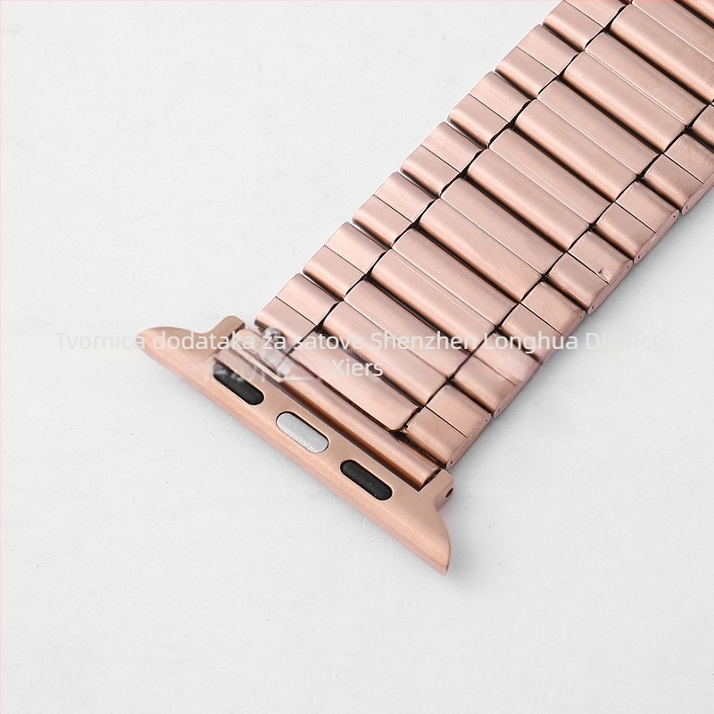 Nerđajući čelični remen za sat s integriranom kopčom za Apple Watch 8/SE i Huawei GT3/2