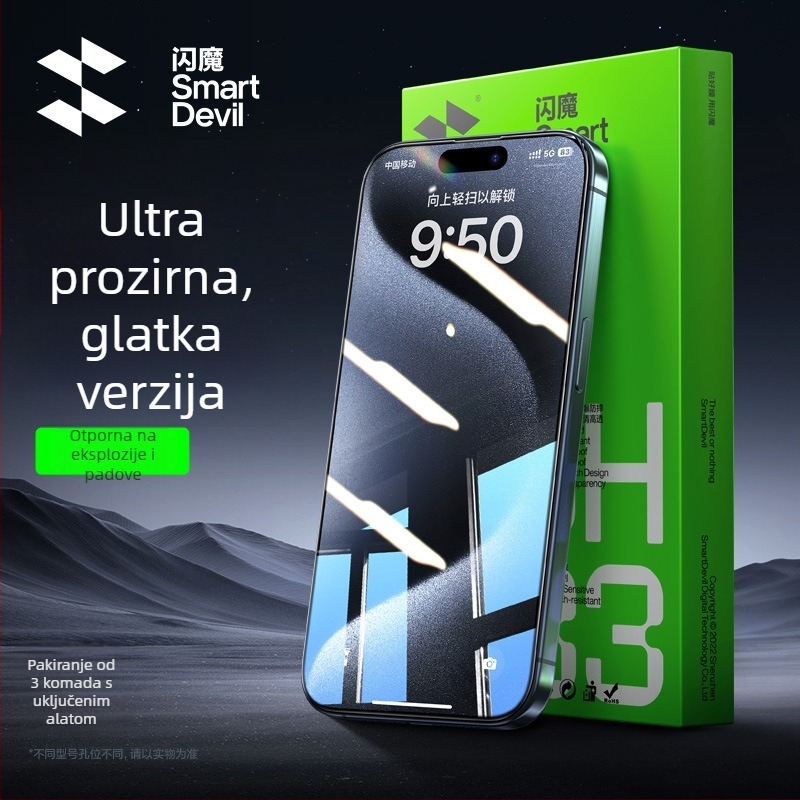 Zifan Asahi staklo – zaštitni film za cijeli ekran za HTC pametne telefone