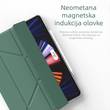Višestruko sklopiva silikonska mekana futrola s držačem za iPad Pro 12.9/11 i 9.7 inča