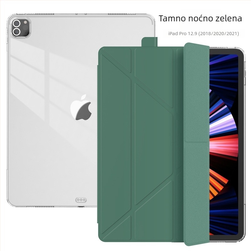 Višestruko sklopiva silikonska mekana futrola s držačem za iPad Pro 12.9/11 i 9.7 inča