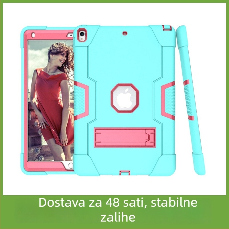 Čvrsti TPU futrola za iPad Air 3 (2019) s držačem, otporna na padove i disipacijom topline