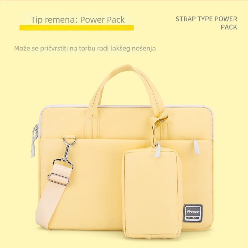 XINLONG PU Kožna Torba Za Laptop - Vodootporna, Otporna Na Habanje, Otporna Na Udarce, Smanjuje Teret - Unisex