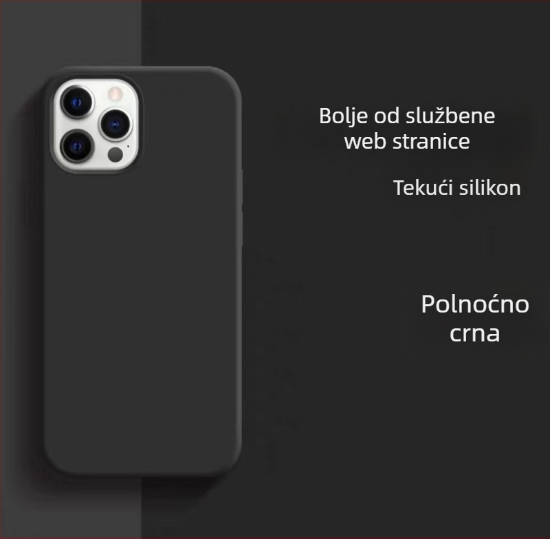 Kućište od tekućeg silikona s potpunom zaštitom i otpornošću na pad za iPhone 14 Pro Max i 14 Plus