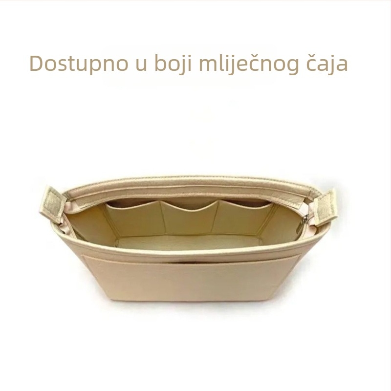 City33 Tote torba — unutarnja podstava za torbu, dumpling bag umetnuti, preklopni organizator s završetkom protiv krađe