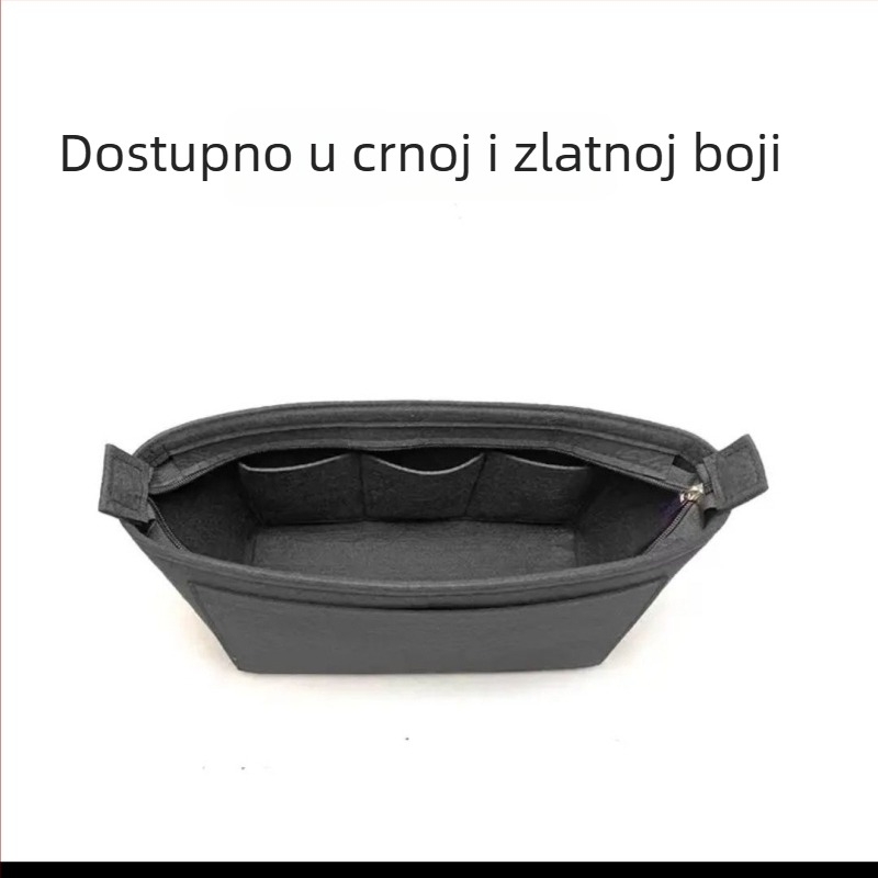 City33 Tote torba — unutarnja podstava za torbu, dumpling bag umetnuti, preklopni organizator s završetkom protiv krađe