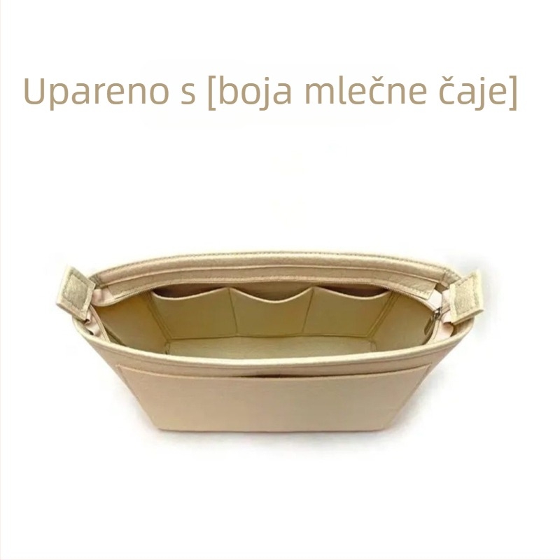 City33 Tote torba — unutarnja podstava za torbu, dumpling bag umetnuti, preklopni organizator s završetkom protiv krađe