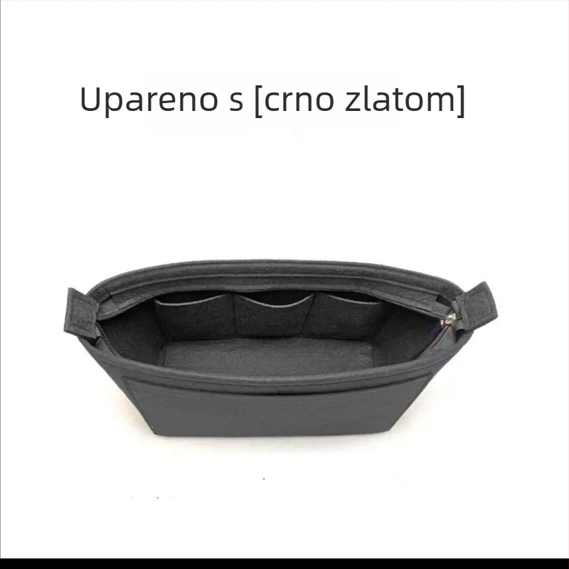 City33 Tote torba — unutarnja podstava za torbu, dumpling bag umetnuti, preklopni organizator s završetkom protiv krađe