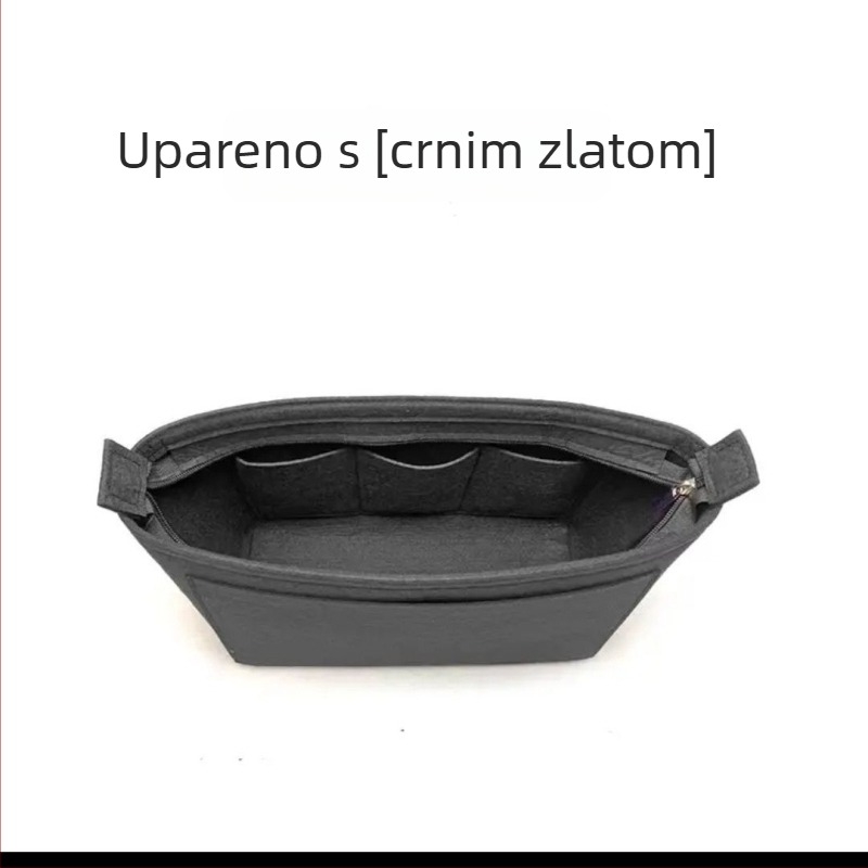 City33 Tote torba — unutarnja podstava za torbu, dumpling bag umetnuti, preklopni organizator s završetkom protiv krađe