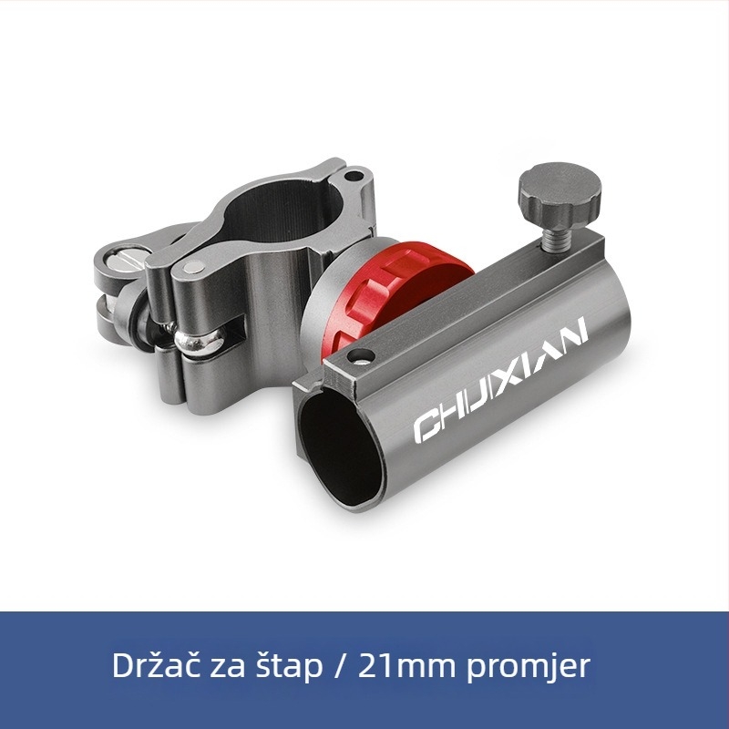 Qianrui Pribor za stolac za ribolov – dijelovi od aluminijske legure, trodjelni komplet, proizvedeno u Kini