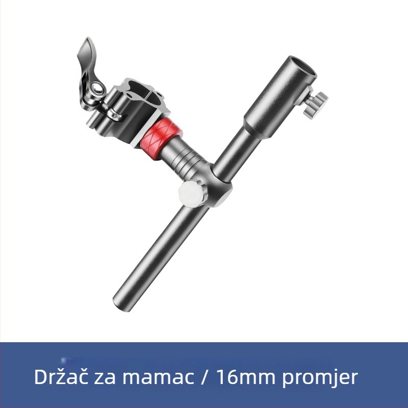 Qianrui Pribor za stolac za ribolov – dijelovi od aluminijske legure, trodjelni komplet, proizvedeno u Kini