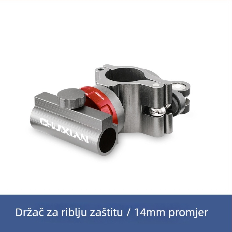 Qianrui Pribor za stolac za ribolov – dijelovi od aluminijske legure, trodjelni komplet, proizvedeno u Kini