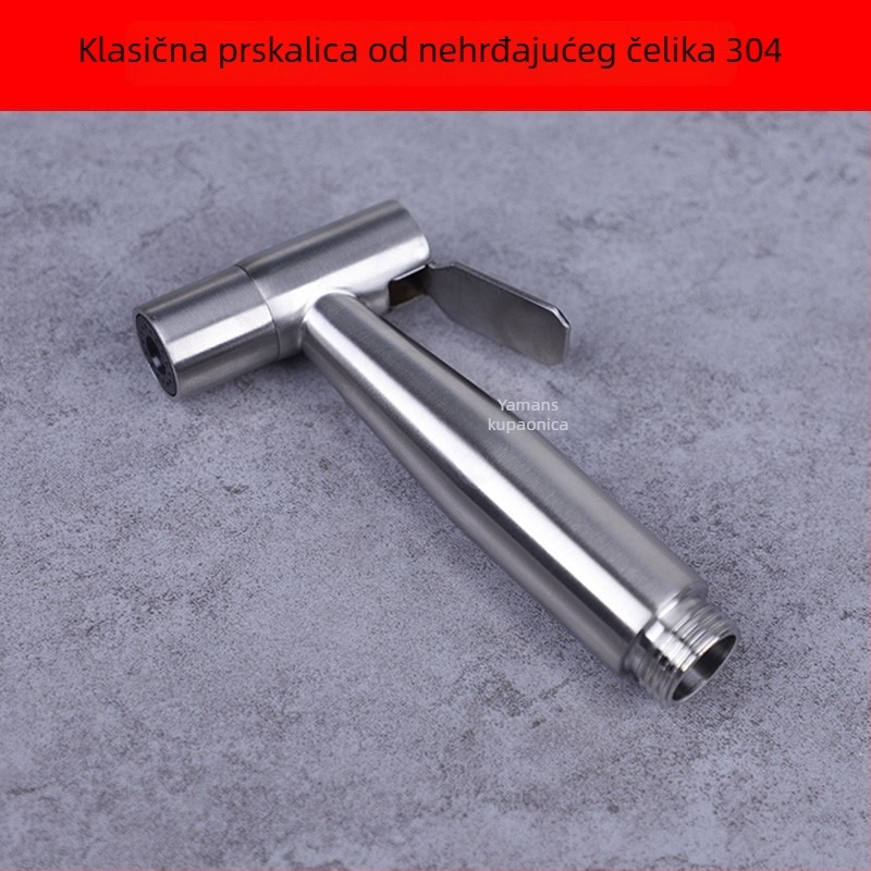 Set spreja za kuhinju od nehrđajućeg čelika 304 s izvlačnom mlaznicom, nominalni tlak 1,6 MPa, radna temperatura 0–90 °C