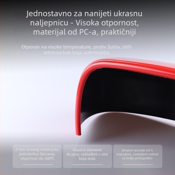 Vanjski kućište retrovizora za BMW Mini, Union Jack naljepnica, dekorativni poklopac od ABS-a
