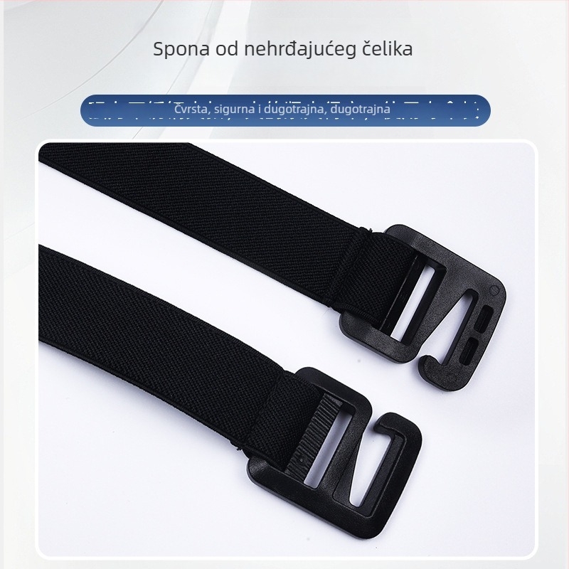 Y-oblikovane elastične trake, za odrasle, unisex, podesiva duljina, krížni dizajn, 3 kopče, jacquard tkanina