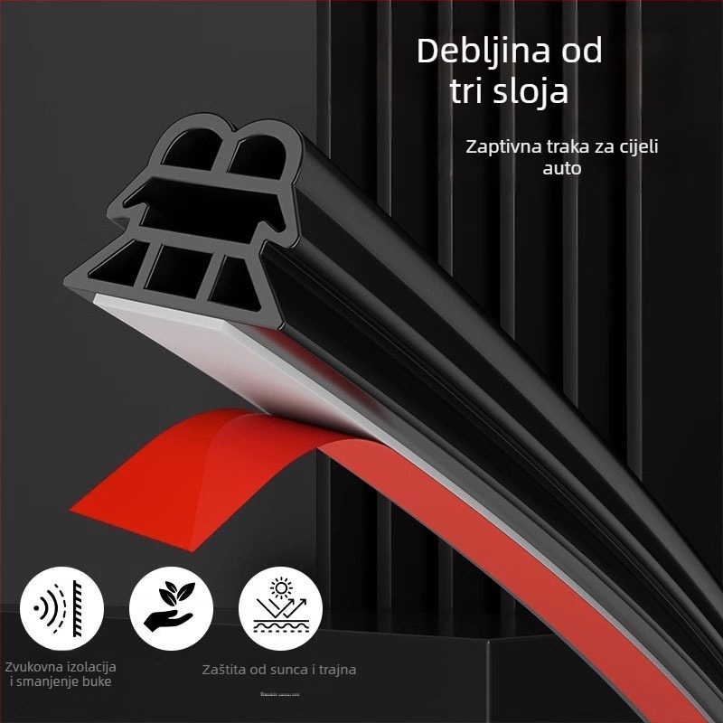 Zaptivna traka za vrata i prozore – Neck strength marka; za prozore; model Confirm; visoka otpornost na visoke temperature; moderan minimalistički stil; prilagođeni uzorci