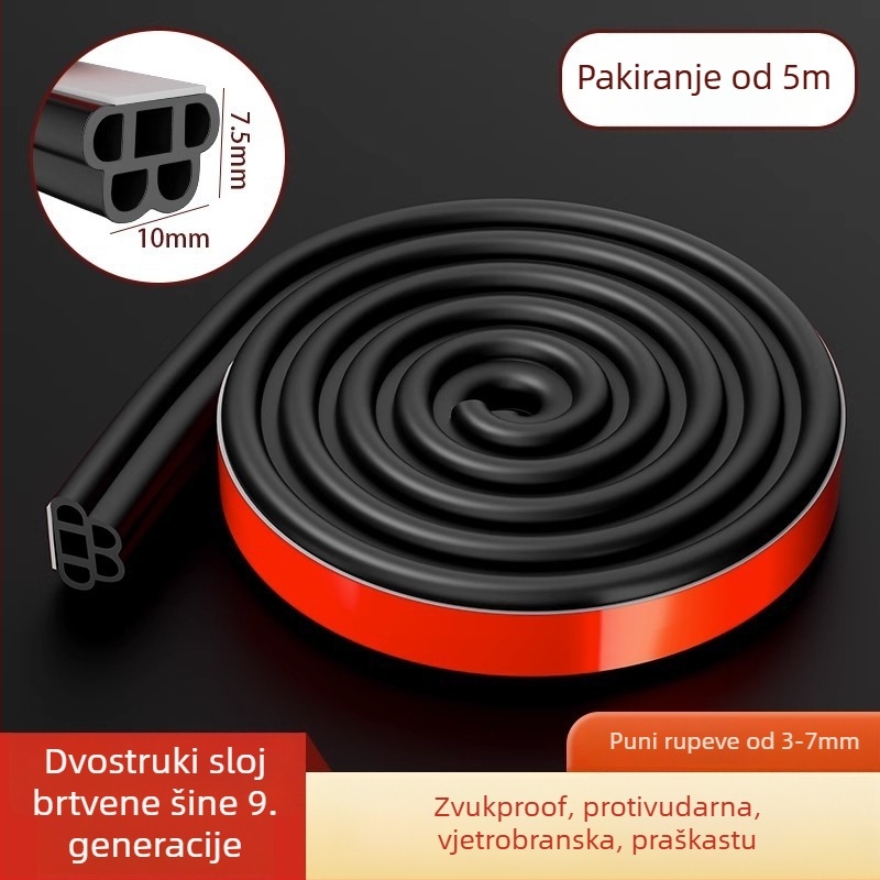 Zaptivna traka za vrata i prozore – Neck strength marka; za prozore; model Confirm; visoka otpornost na visoke temperature; moderan minimalistički stil; prilagođeni uzorci